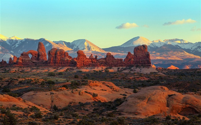 Les États-Unis Arches National Park Photographie Fond d'écran Vues:8815