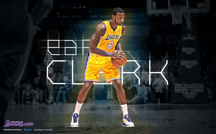 Earl Clark 厄尔·克拉克-NBA洛杉矶湖人2012-13赛季壁纸 浏览:8205