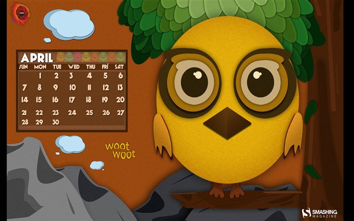 Illustration-April 2013 calendar desktop wallpapers Views:7733 Date:2013/4/1 0:36:25