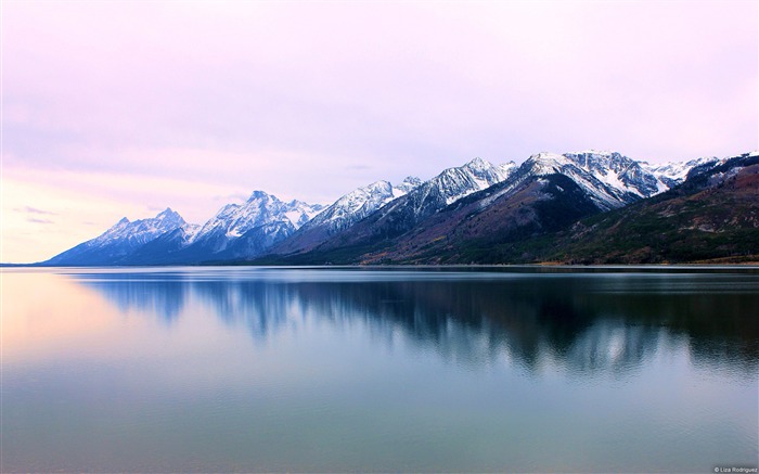 Jenny Lake montagnes Teton-De haute qualité HD fond d'écran Vues:9685