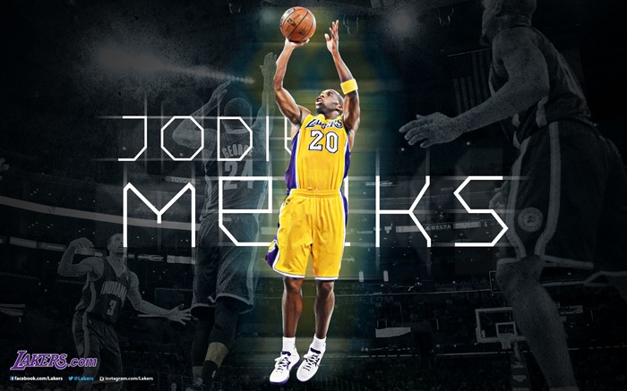 Jodie Meeks 约迪·米克斯-NBA洛杉矶湖人2012-13赛季壁纸 浏览:11206