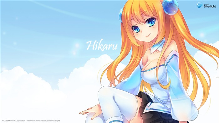 Microsoft Silverlight anime Hikaru wallpaper 04 Visualizações:10602