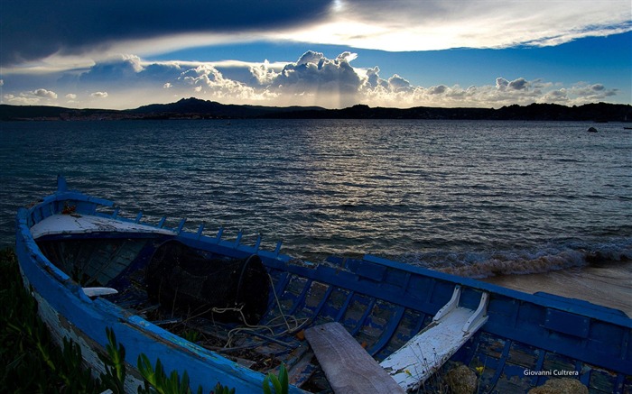 La côte Sardaigne-Microsoft officiel thème Windows fond d'écran Vues:8029