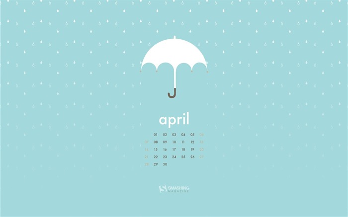 Showers-April 2013 calendar desktop wallpapers Views:11626 Date:2013/4/1 0:30:46