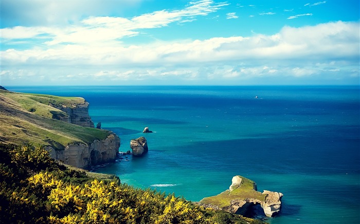 ciel et mer-Paysage HD Fond d'écran Vues:31680