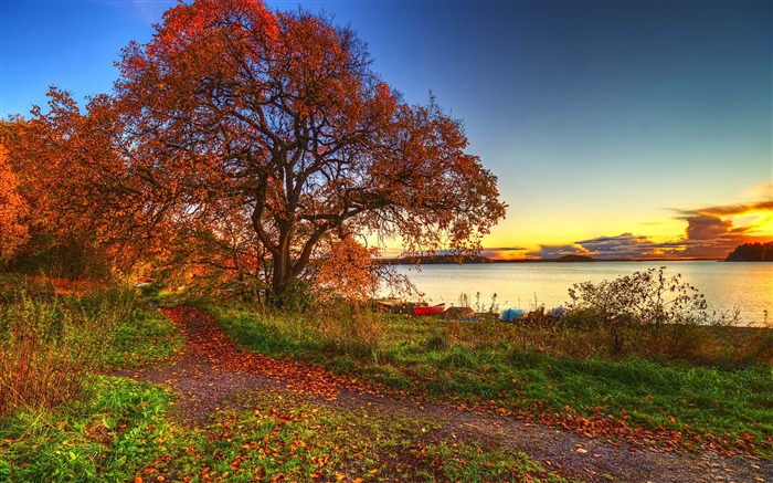 autumn scenery-Nature Landscape wallpaper Views:12197 Date:2013/4/21 0:40:09