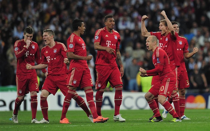 bayern champions league-Football moment HD Wallpaper Views:19316 Date:2013/4/17 0:17:59