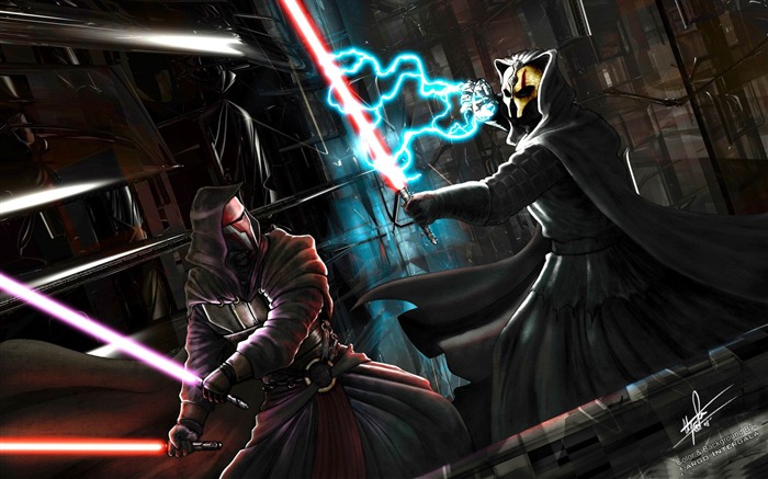 darth nihilus vs darth revan-Popular Game HD Wallpaper Views:29948 Date:2013/4/13 17:41:41