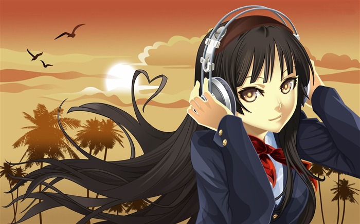 mio akiyama k on-Cartoon personagens HD wallpapers Visualizações:14673