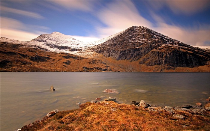 Papel de parede panorâmico HD e paisagem montanhosa HD Visualizações:10759