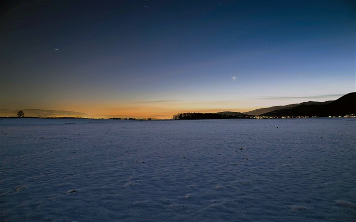 After Sunset-Beau paysages naturels fond d'écran Vues:9965