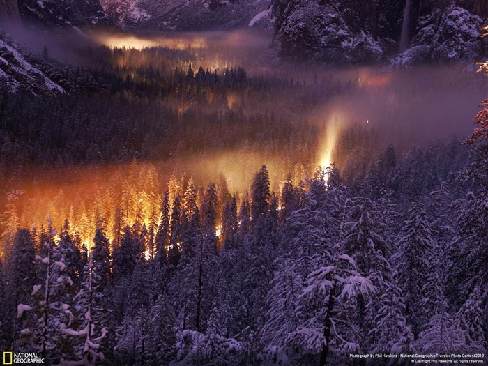 Parque Nacional de Yosemite-National Geographic fondo de pantalla Vistas:8330