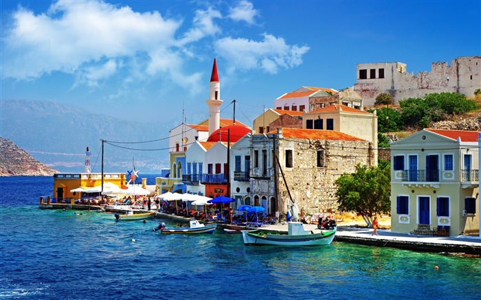 beautiful corner-Greece Travel photography wallpaper Views:25598 Date:2013/5/27 22:35:23