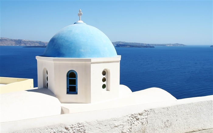 Greece travel landscape photography widescreen wallpaper Views:42449