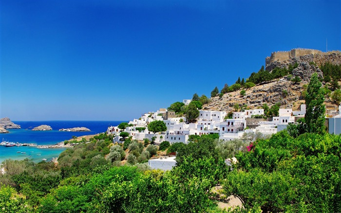 greece coast-Greece Travel photography wallpaper Views:11551 Date:2013/5/27 22:38:08