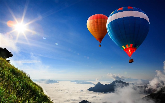 hot air balloons-May HD quality wallpaper Views:16163 Date:2013/5/27 21:47:45