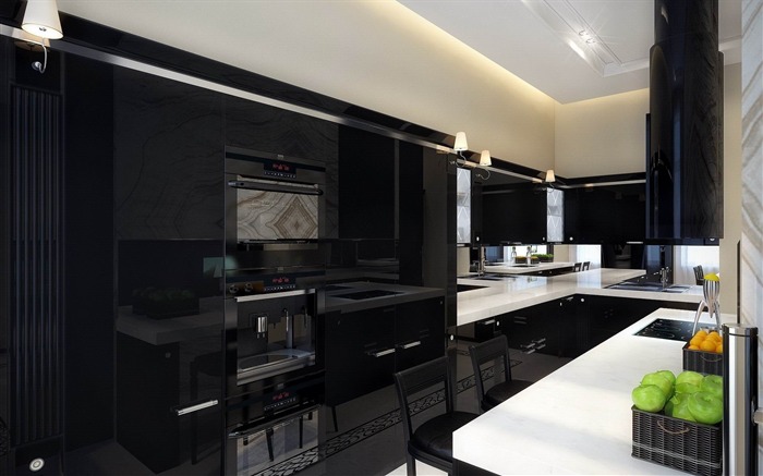 modern kitchen-May HD quality wallpaper Views:13624 Date:2013/5/27 21:54:53