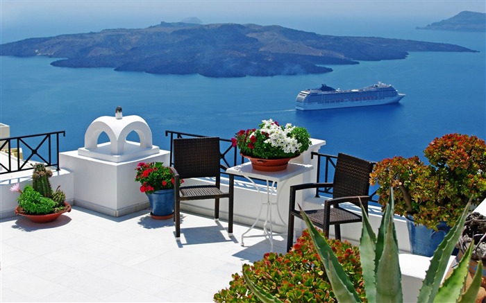 santorini corner-Greece Travel photography wallpaper Views:16816 Date:2013/5/27 22:45:08