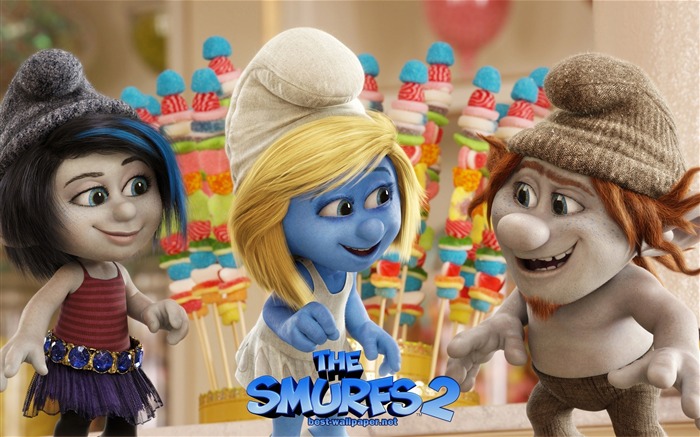 2013 The Smurfs 2 Movie HD Desktop Wallpaper 05 Views:7869 Date:2013/6/22 12:21:53