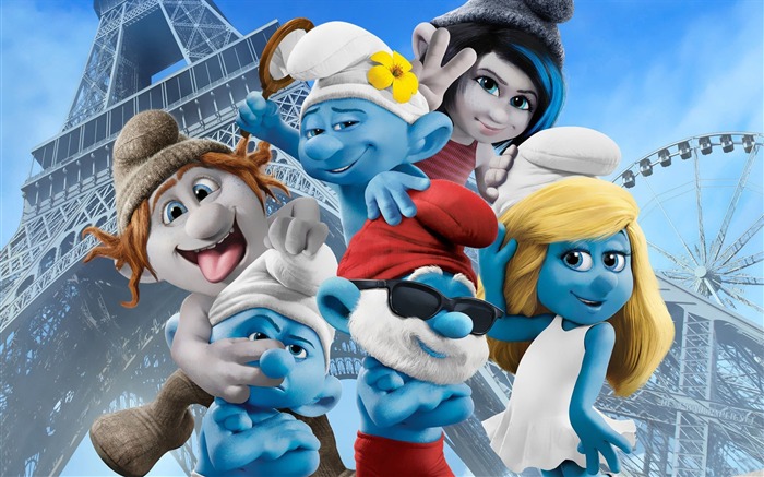 2013 The Smurfs 2 Movie HD Desktop Wallpaper 07 Views:7651 Date:2013/6/22 12:22:26