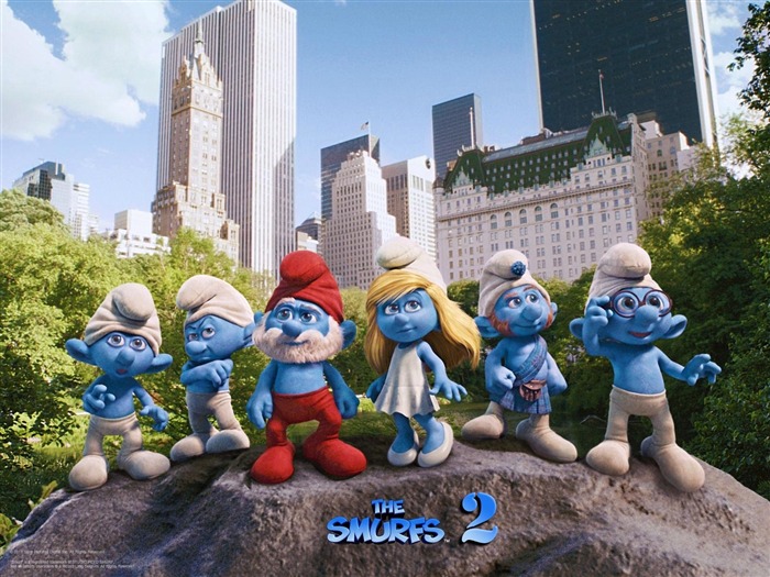 2013 The Smurfs 2 Movie HD Desktop Wallpaper 09 Views:7187 Date:2013/6/22 12:23:07