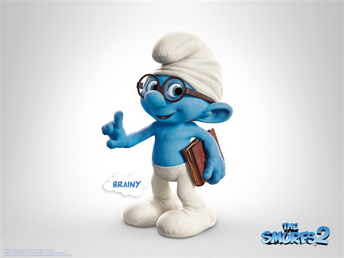 Brainy-2013 The Smurfs 2 Movie HD Desktop Wallpaper Views:8713 Date:2013/6/22 12:18:23