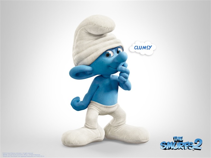 Clumsy-2013 The Smurfs 2 Movie HD Desktop Wallpaper Views:10531 Date:2013/6/22 12:11:11