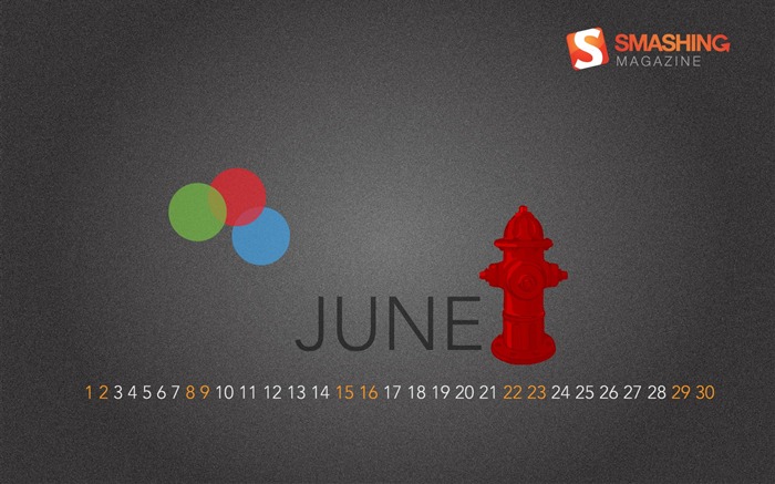 Fogo de incêndio - Calendário de junho de 2013 papéis de parede de desktop Visualizações:7791