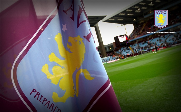 Bandera de Aston Villa 2013 fondo de pantalla HD Vistas:7662