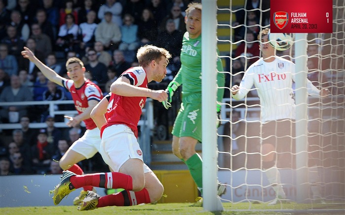 Fulham 0-1 Arsenal-2013 Arsenal HD Wallpaper Visualizações:7893