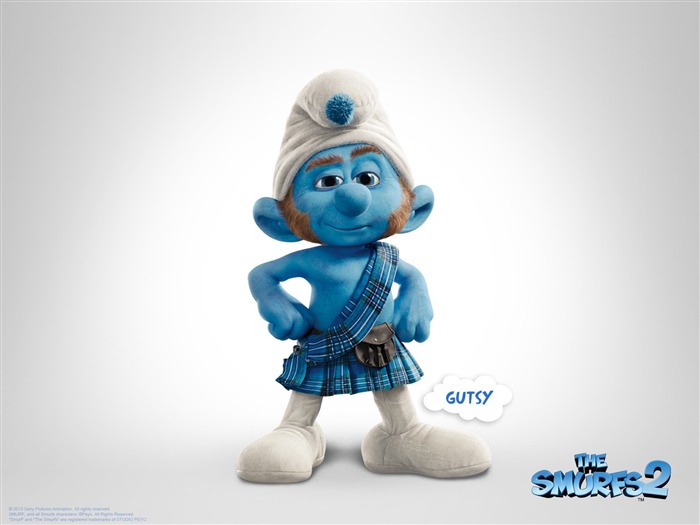 Gutsy-2013 The Smurfs 2 Movie HD Desktop Wallpaper Views:8838 Date:2013/6/22 12:15:21