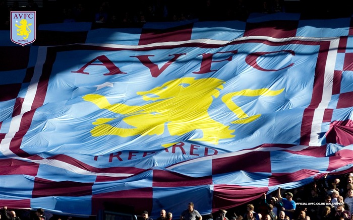 Bandera de Holte End-Aston Villa 2013 fondo de pantalla HD Vistas:9555