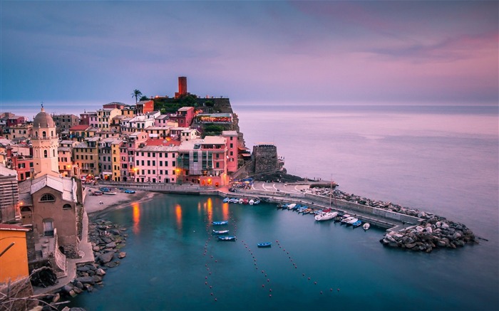 이탈리아 리글리 Vernazza-city 사진의 HD 월페이퍼 찾아보기 :16450