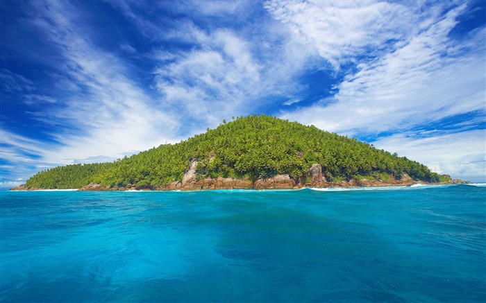 Leisure-Seychelles island scenery HD wallpaper Views:12947 Date:2013/6/17 23:32:56