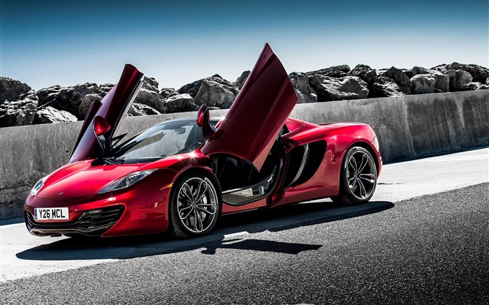 McLaren MP4 12C spider-2013 Car HD Wallpaper Visualizações:11580