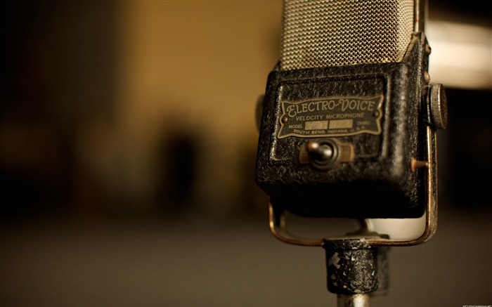 Old Microphone-Life photography HD fondo de pantalla Vistas:8316