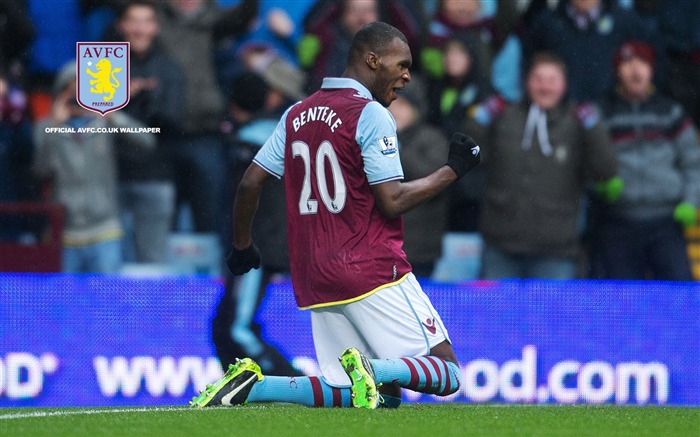 Penalty Benteke-Aston Villa 2013 fondo de pantalla HD Vistas:6361