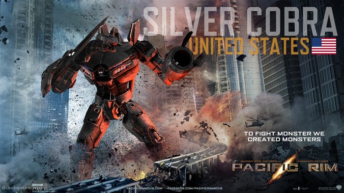 Silver Cobra United States-Pacific Rim 2013 Movie HD Desktop Wallpaper Views:9140 Date:2013/6/1 15:12:19