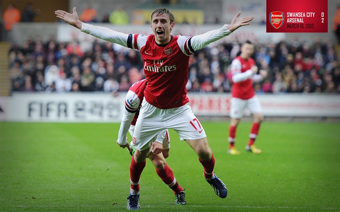 Cidade de Swansea 0-2 Arsenal-2013 Arsenal HD Wallpaper Visualizações:8014