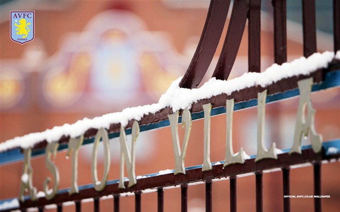 Villa Park en la nieve-Aston Villa 2013 fondo de pantalla HD Vistas:6145