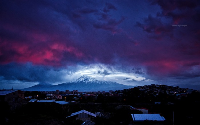 Arménie Ararat-La photographie de paysage fond d'écran Vues:13211