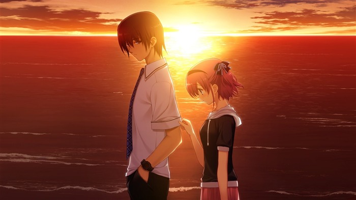 boy girl sad sunset sea-2013 Anime HD Wallpaper Views:31704 Date:2013/6/11 22:12:33