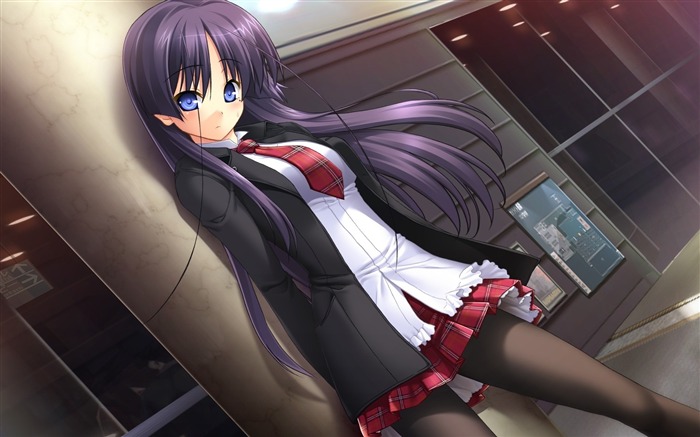 girl brunette underground uniform school-2013 Anime HD Wallpaper Views:12887 Date:2013/6/11 22:04:41