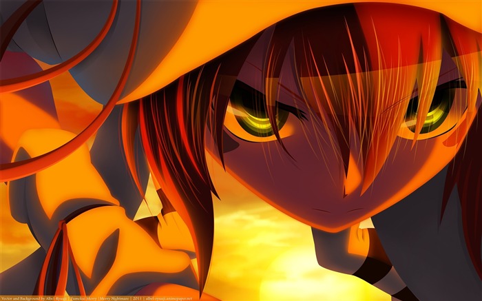 girl face orange-2013 Anime HD Wallpaper Views:12307 Date:2013/6/11 22:07:02