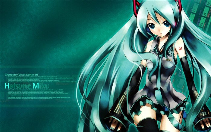 hatsune miku girl cute posture look-2013 Anime HD Wallpaper Views:36677 Date:2013/6/11 22:22:11