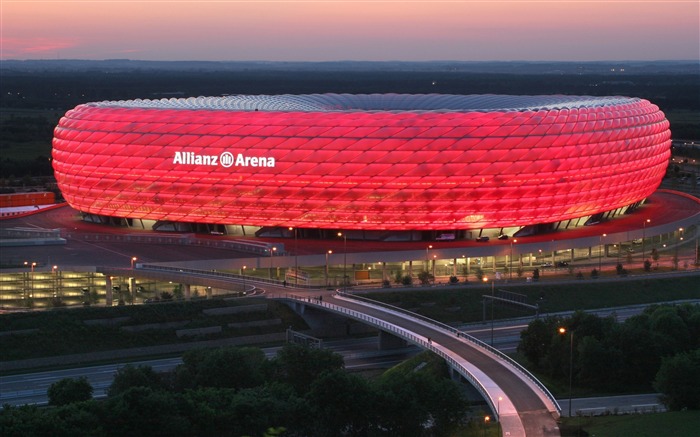 Munique Alemanha Allianz Arena-Sports HD Widescreen Wallpaper Visualizações:32370