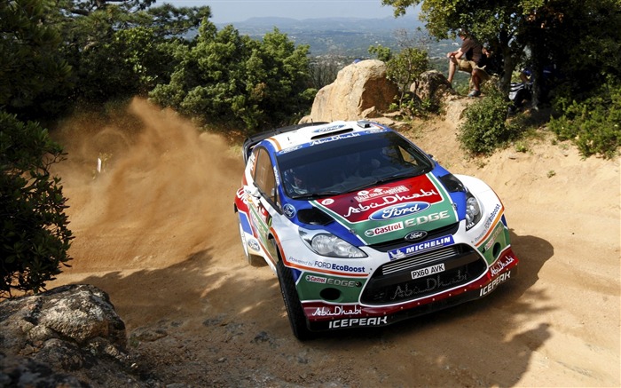 Rally wrc dust fiesta ford-Sports HD Widescreen Wallpaper Visualizações:15704