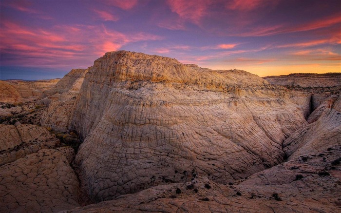 rocas cielo amanecer maravillosamente-Paisaje fondo de pantalla HD Vistas:10503