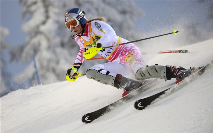 esportes lindsey vonn ski-Sports HD Widescreen Wallpaper Visualizações:10441