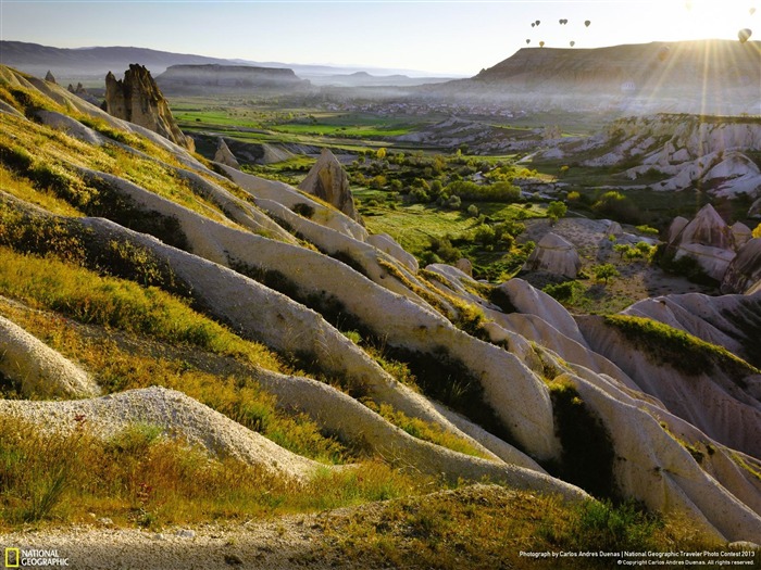 lever du soleil en Cappadoce-National Geographic fond d'écran Vues:9955